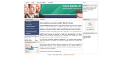 Desktop Screenshot of kanas.sk